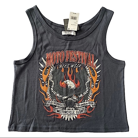 Grayson Threads Tank Top Black Label Sleeveless T-Shirt Moto New with Tags Sz XL - Picture 16 of 16